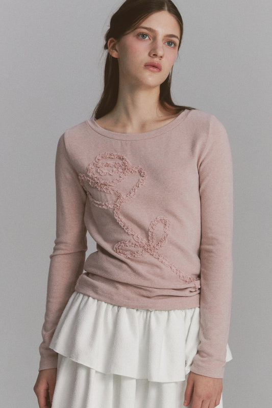 moilly-fw-24-(worn-by-miyeon)-lace-rose-long-sleeve-pink