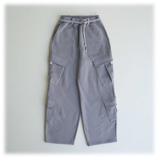 [SUH SUH] FW 24 STRING CARGO SWEATPANTS (GREY)