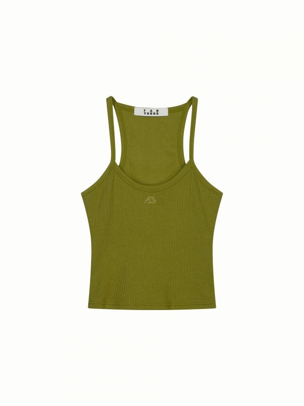 fanyoung-ss-24-fy-low-tank-top-green