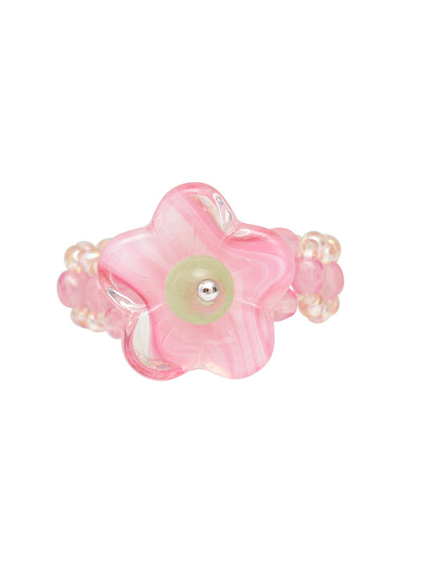 swingset-seasonless-glass-flower-beads-ring-pink