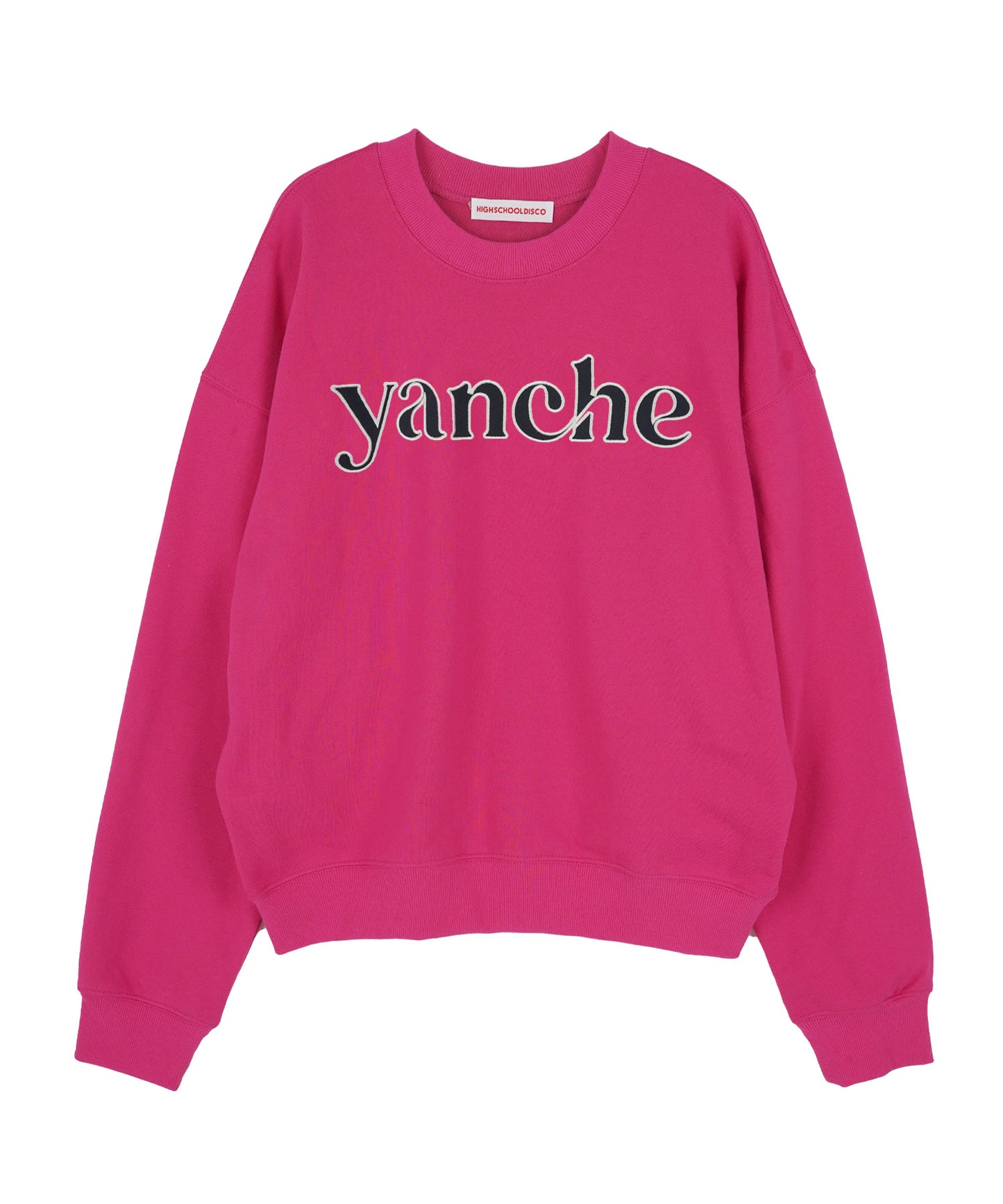 high-school-disco-ss-25-yanche-sweatshirt_hot-pink