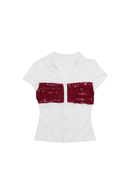 darling-you-are-bad-ss-24-lace-shirring-shirt-white-red