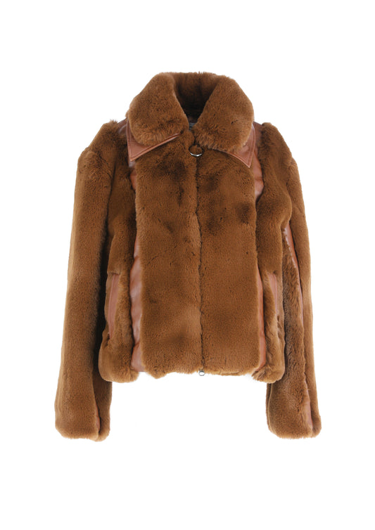 zonon-fw-25-leather-contrast-fur-jacket-(brown)