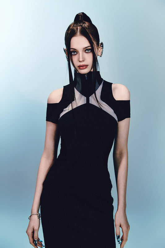 plasmid-ss-24-mesh-cross-point-mermaid-dress-long-black