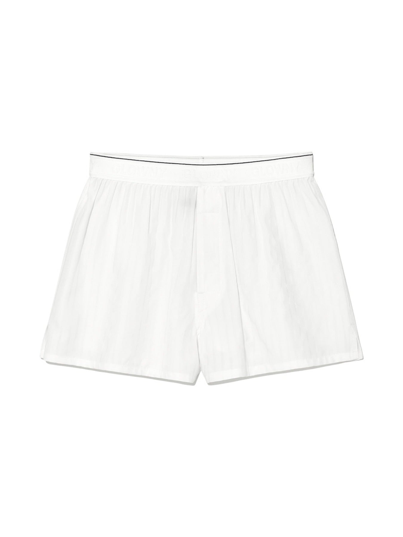 glowny-ss-25-willy-pop-shorts-(white-stripe)