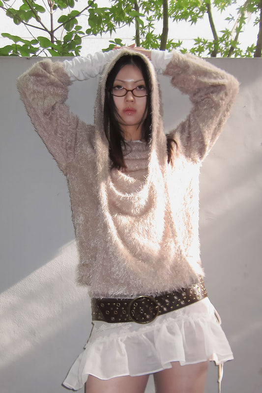 jaeshin-fw-24-fur-knit-layered-hoodie_beige