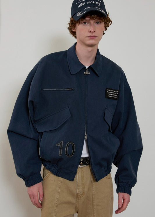 esc-studio-ss-25-big-waves'-blouson-(navy)