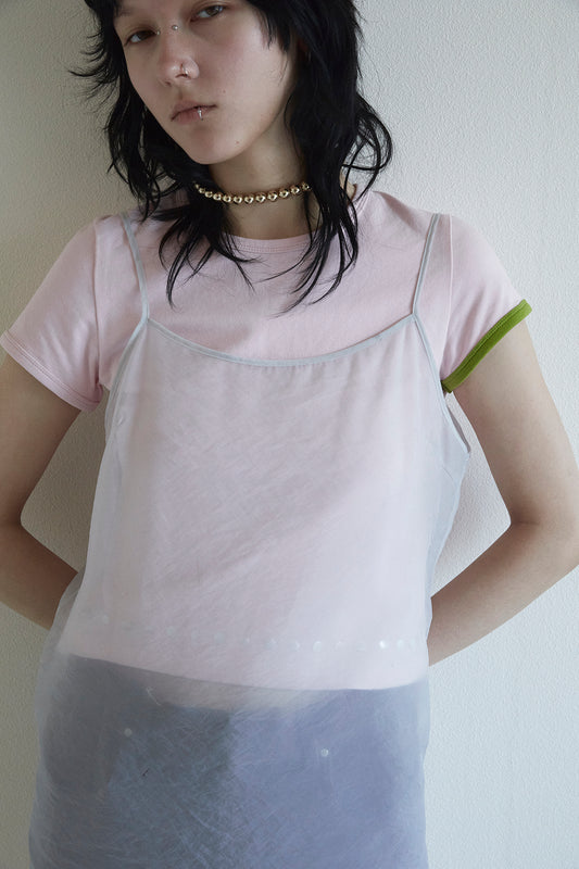 dared-ss-24-asymmetrical-sleeve-beach-tee-in-pink-green