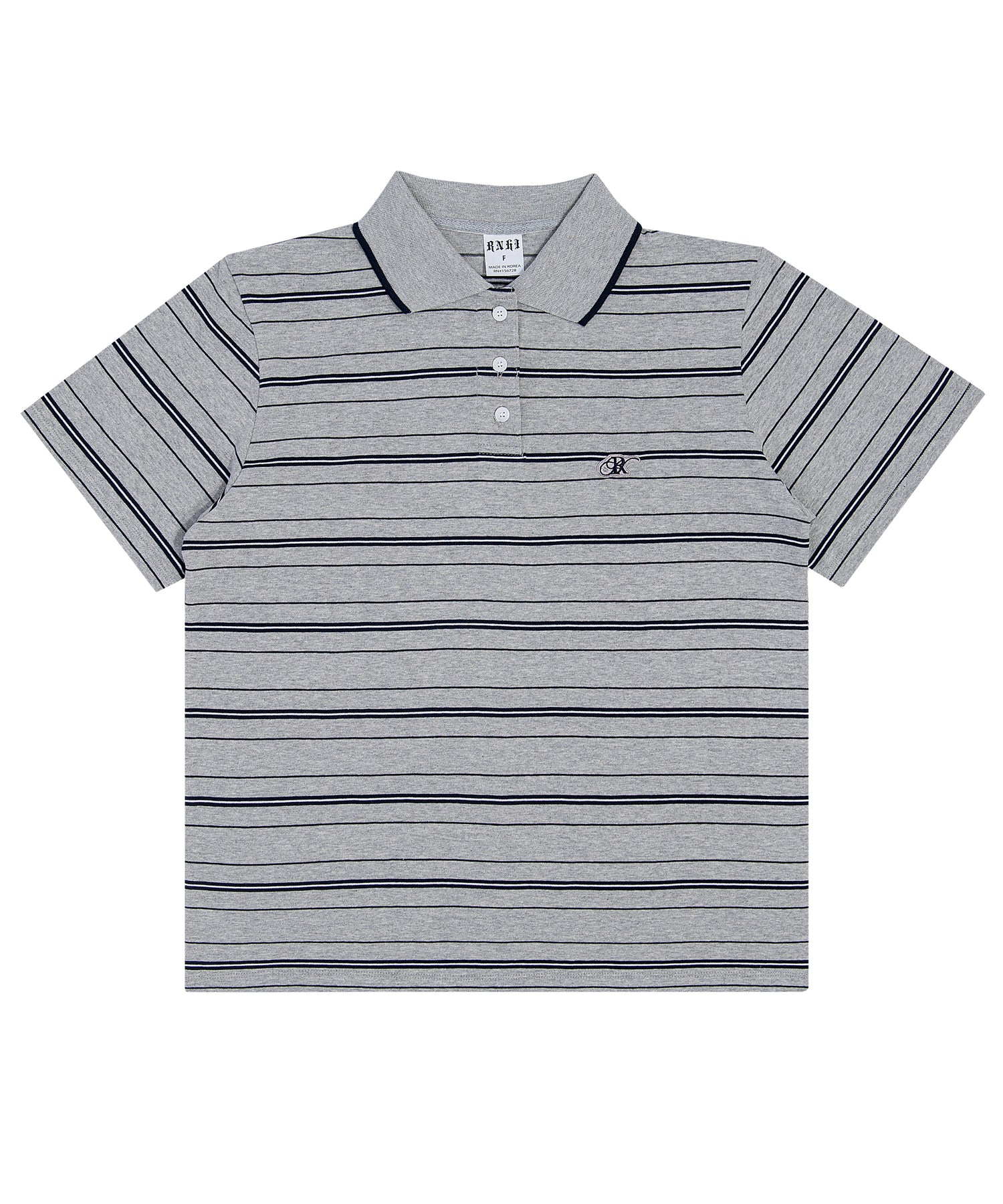 running-high-ss-24-rh-logo-stripe-collar-tee-grey