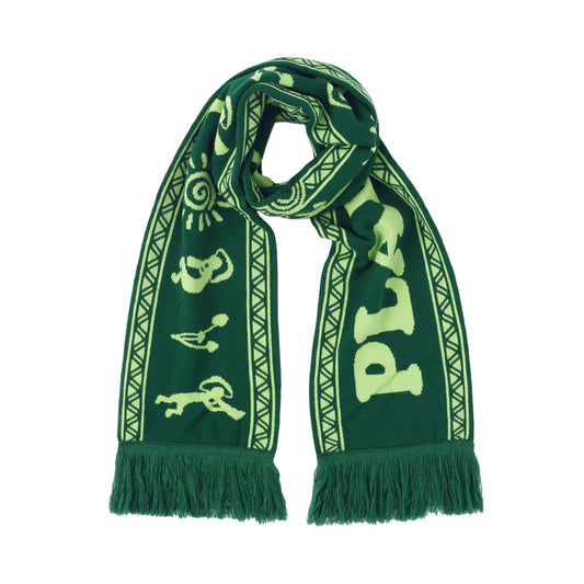 sunnect-ss-25-p.p.p.-jacquard-scarf-green