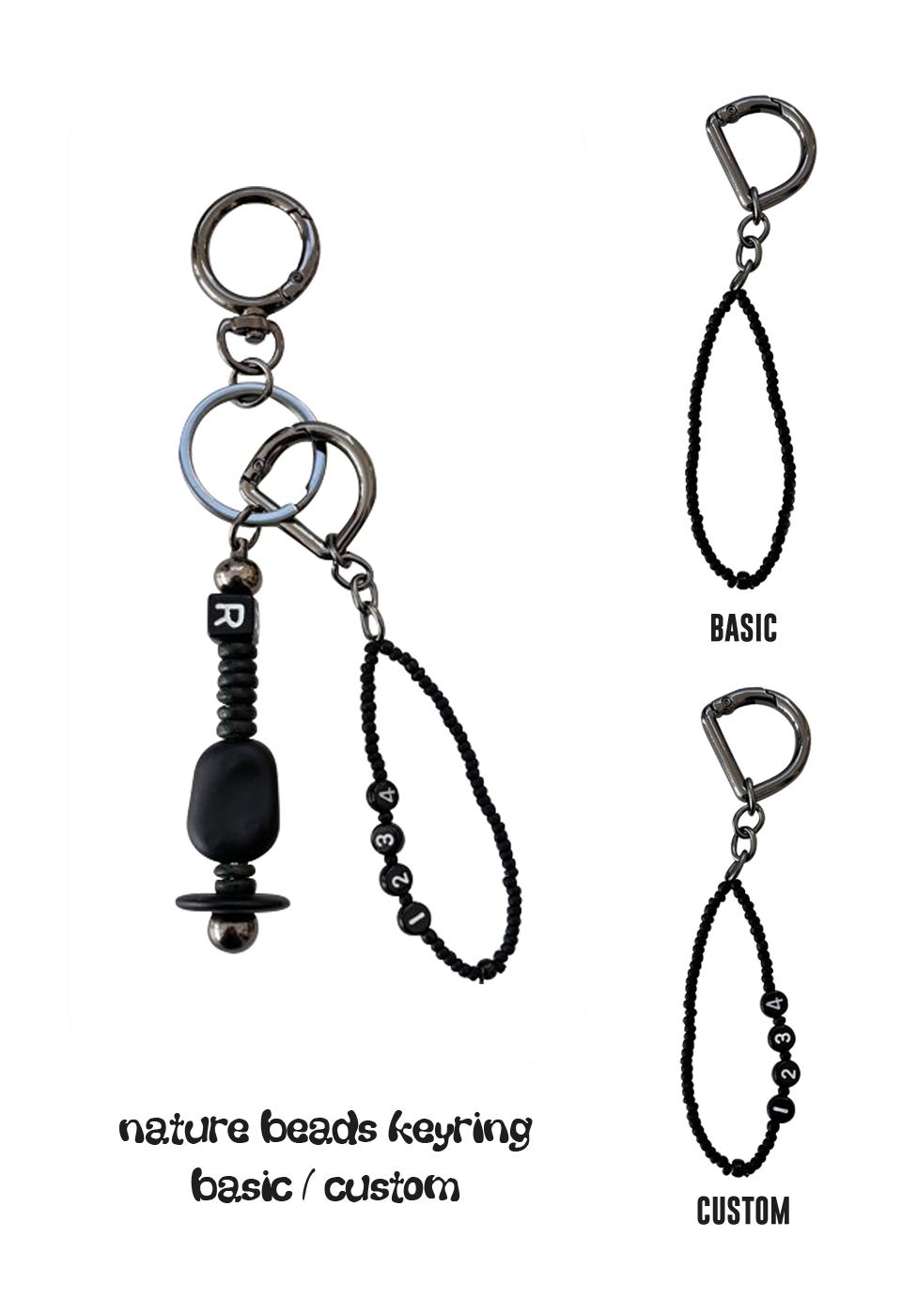 revoirsis-seasonless-nature-beads-keyring-black