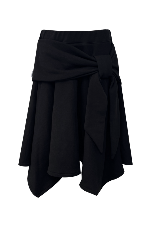 chemehc-ss-25-bow-unbalanced-skirt_light-(black)