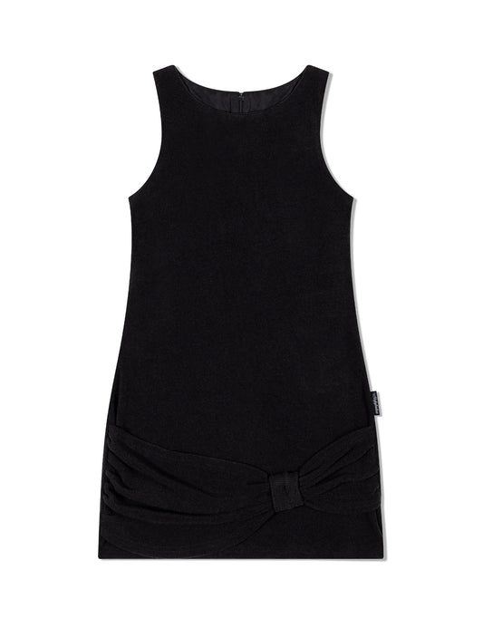 ugly-shadow-ss-25-sleeveless-ribbon-dress(black)