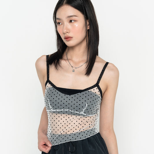 high-school-disco-ss-24-dot-seethrough-top-black