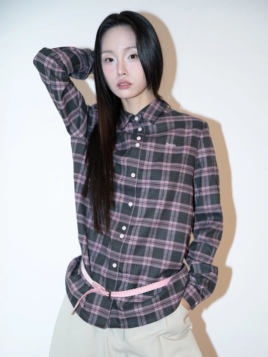 onska-fw-24-tartan-check-shirt-(pink)