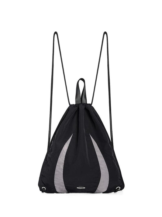 saintpain-ss-25-drawstring_nylon_gym_sack_black