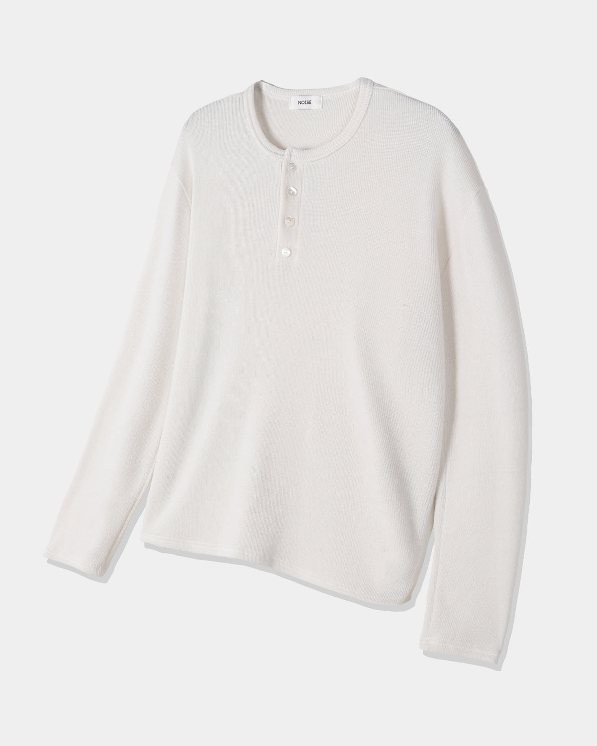 noise-ss-25-soft-henry-neck-sleeve-knitwear-ivory