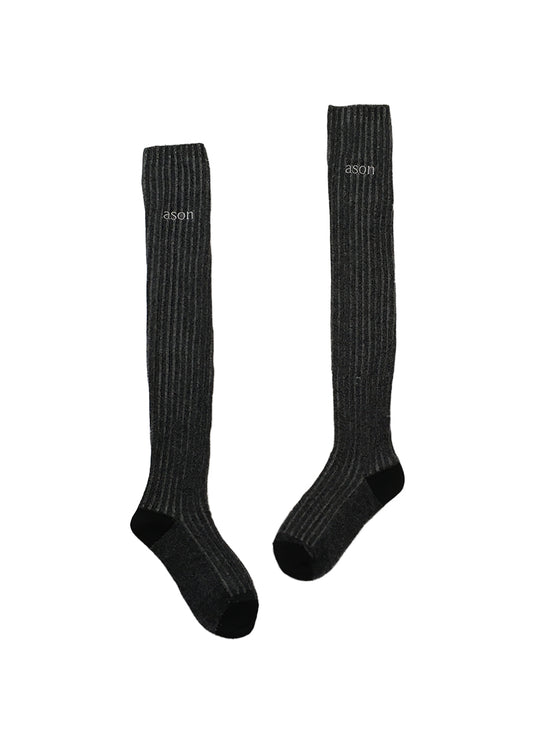 as-on-ss-25-as"on-ribbed-knee-socks-/-black