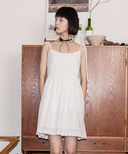 high-school-disco-ss-24-pintuck-lace-sleeveless-minidress-white