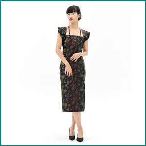 ozod-seasonless-oriental-jacquard-dress_black