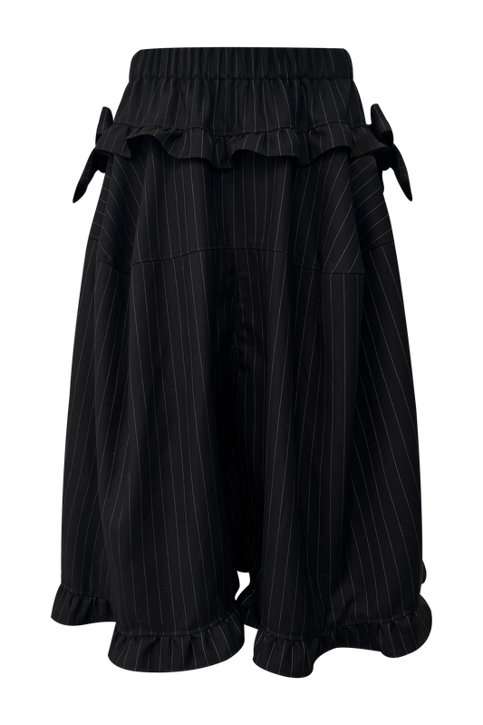 chemehc-ss-25-bow-culottes-pants-(black-stripe)