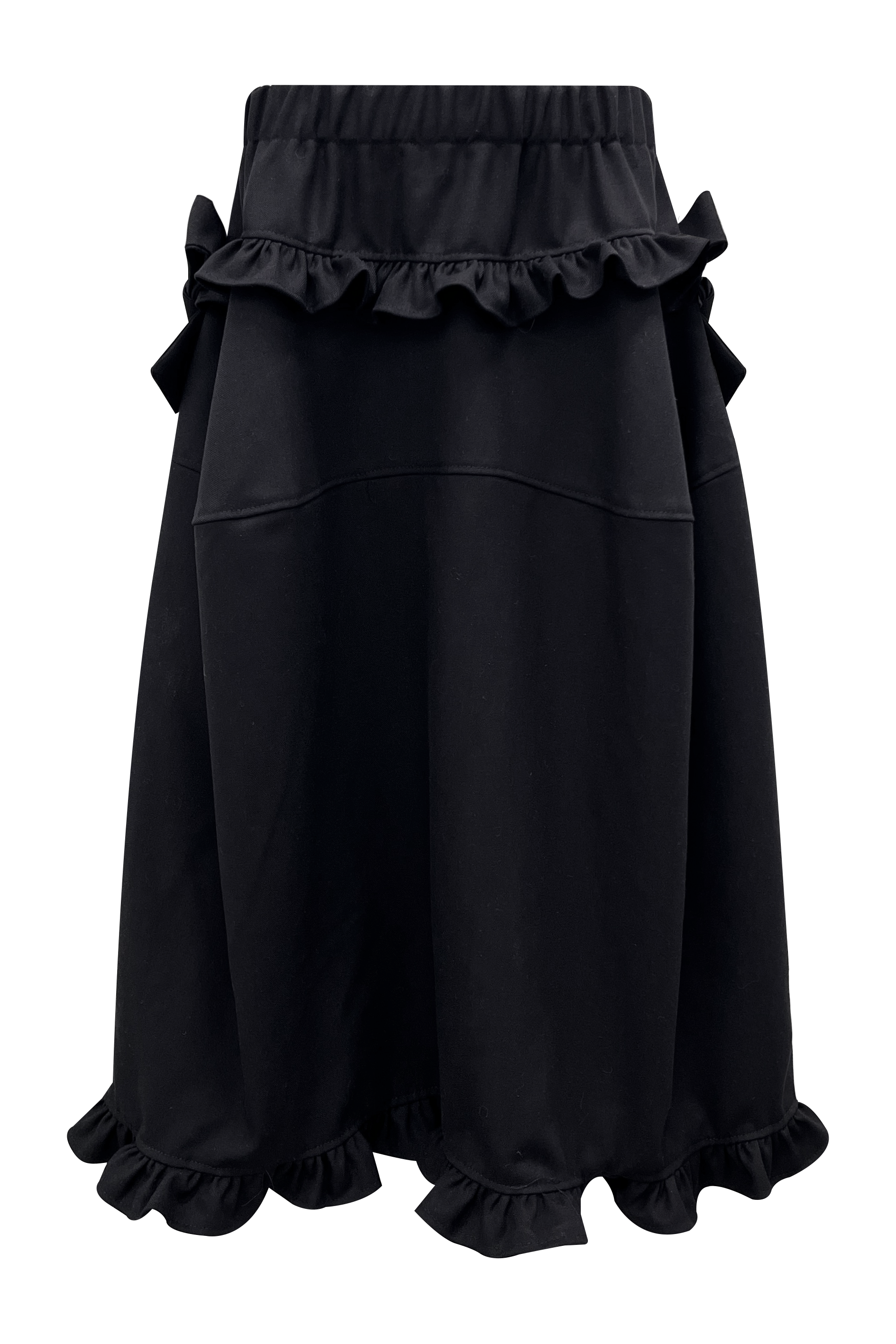 chemehc-ss-25-bow-culottes-skirt-(black)