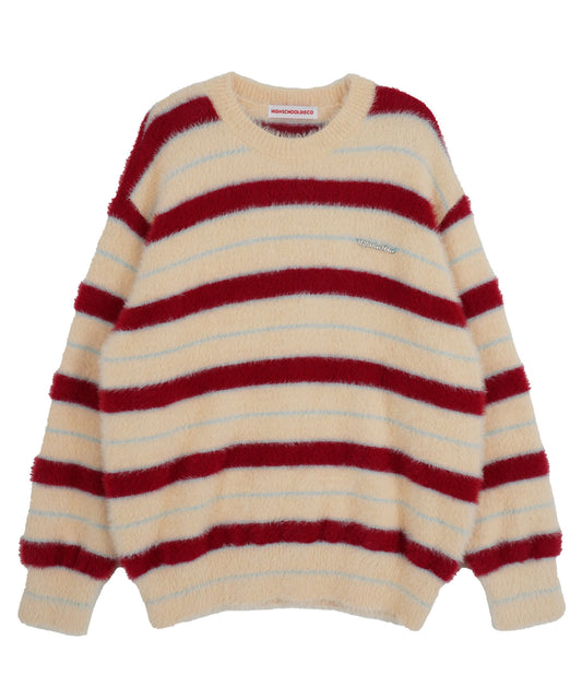 high-school-disco-fw-24-stripe-fur-crew-neck-knitwear_ivory