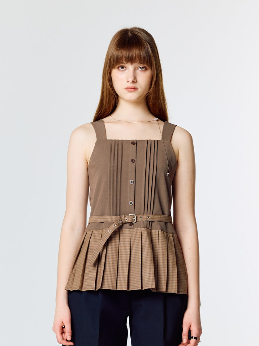 lartigent-ss-25-l15-pleats-check-sleeveless-(brown)