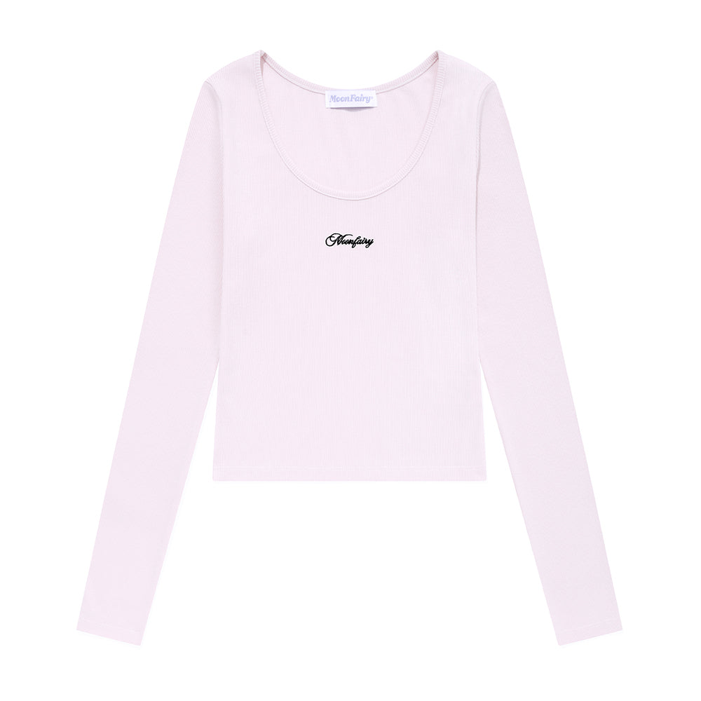 moonfairy-ss-24-mf-small-logo-longsleeve-pink