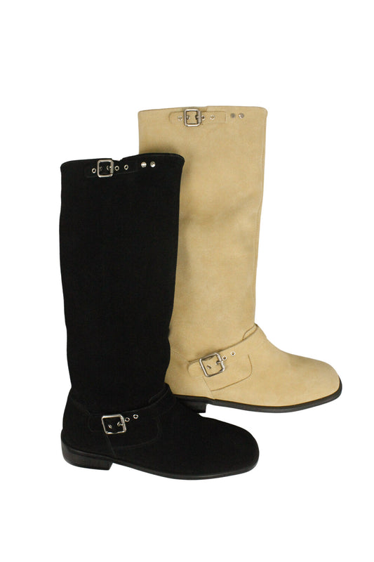 miae-ss-24-one-dayspring-soft-belt-long-boots-black-yellow-beige