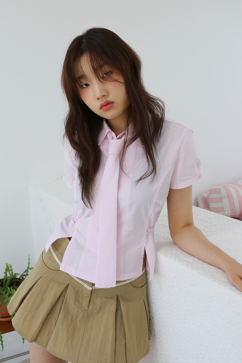 gyeol-ss-24-tie-set-stripe-shirt-pink