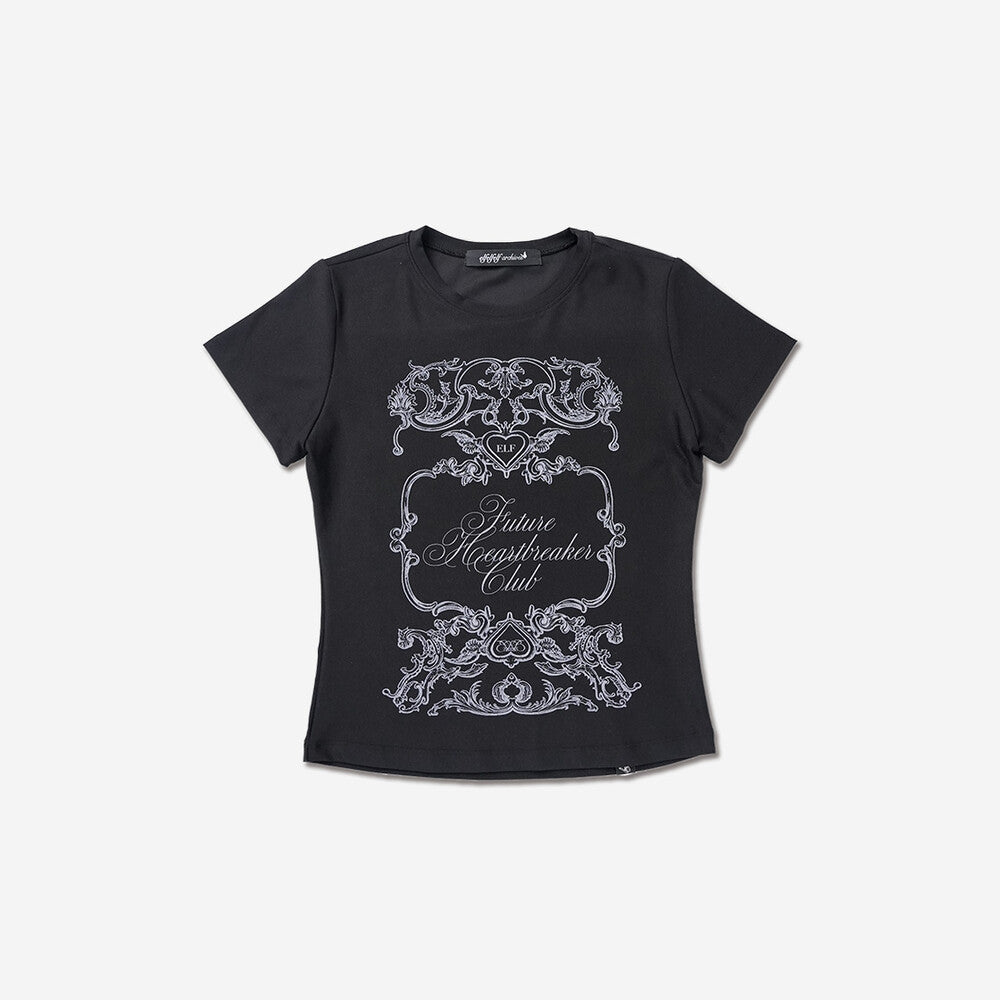 elfelfelf-archives-ss-24-heartbreakers-club-tshirts-black