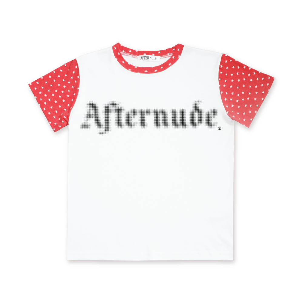 afternude-fw-24-vtg-washing-star-tee-(red)