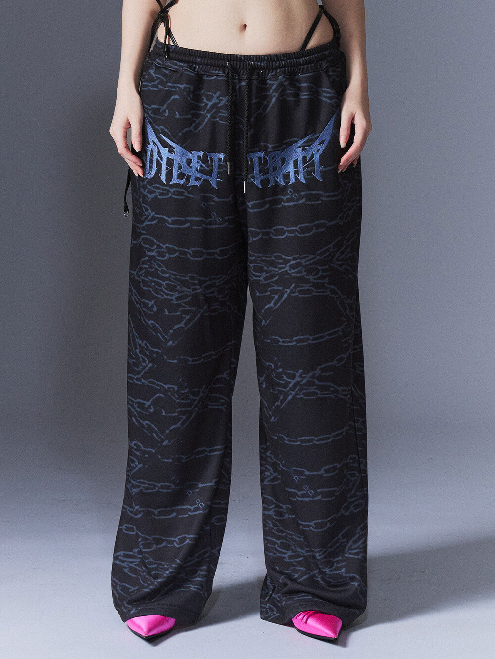 dilettantisme-ss-25-chain-embroidery-pants