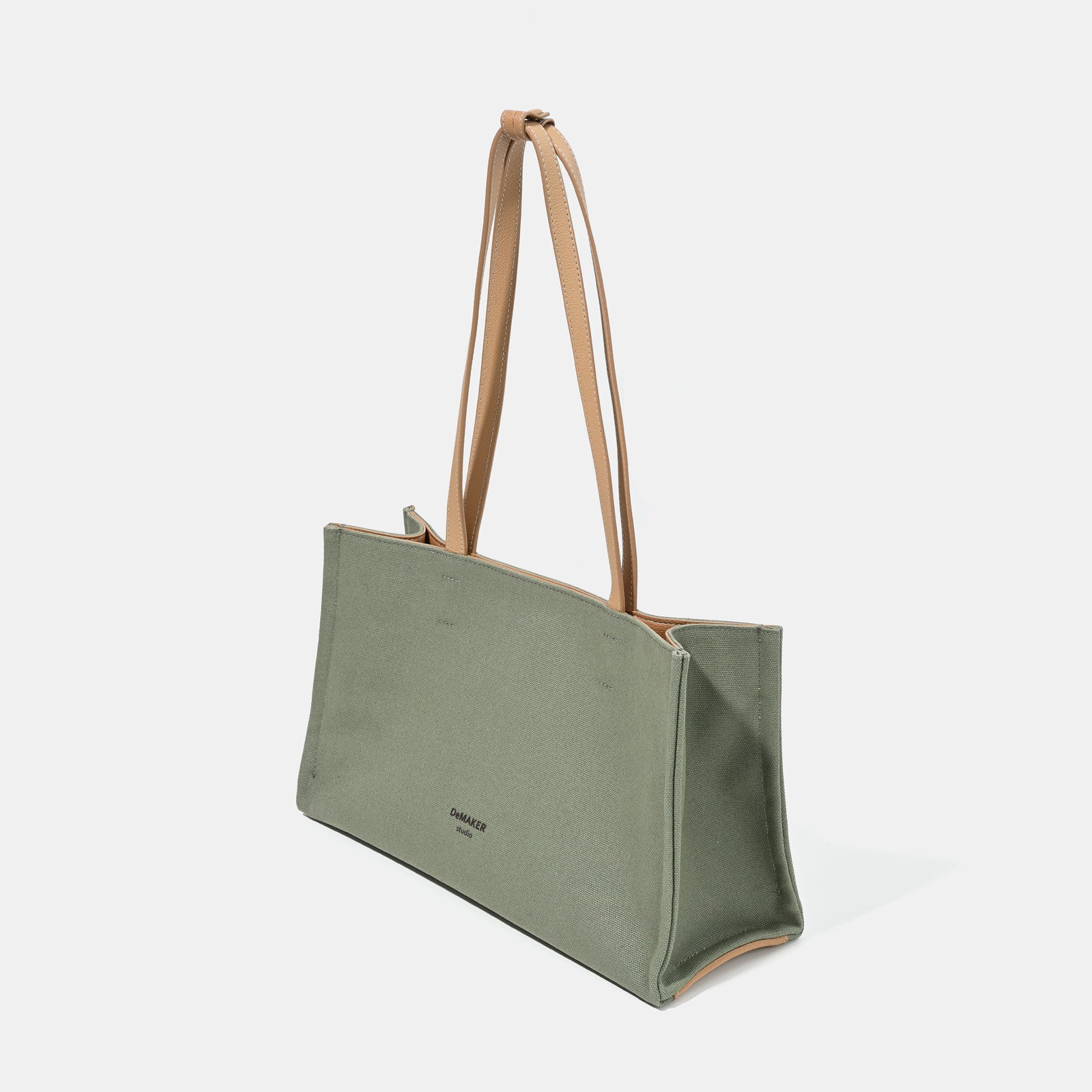 demaker-seasonless-long-vase-bagkhaki