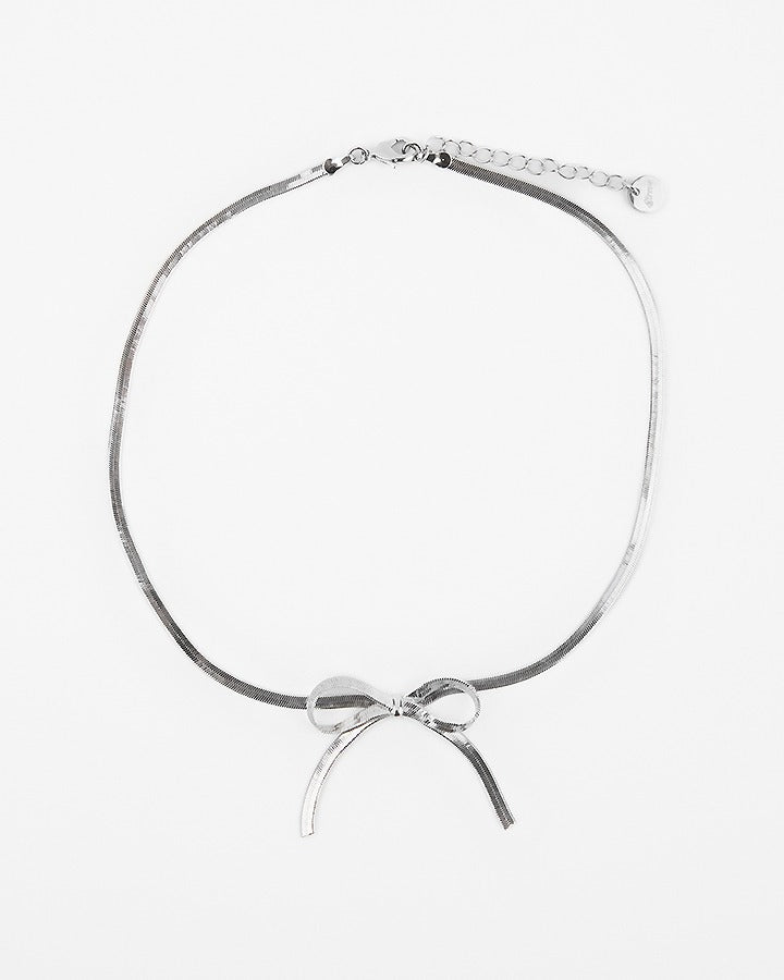 eireve-seasonless-23-metal-ribbon-choker-necklace