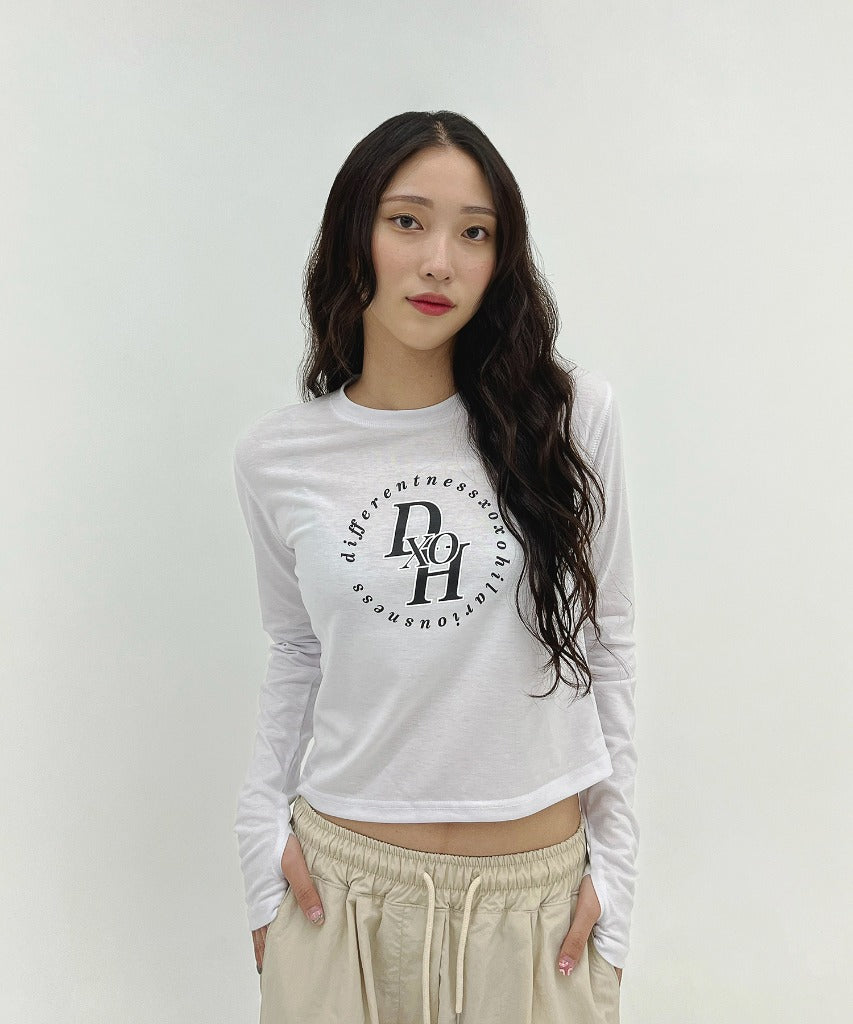 dxoh-seasonless-circle-stack-logo-semiwarmer-crop-tee-white